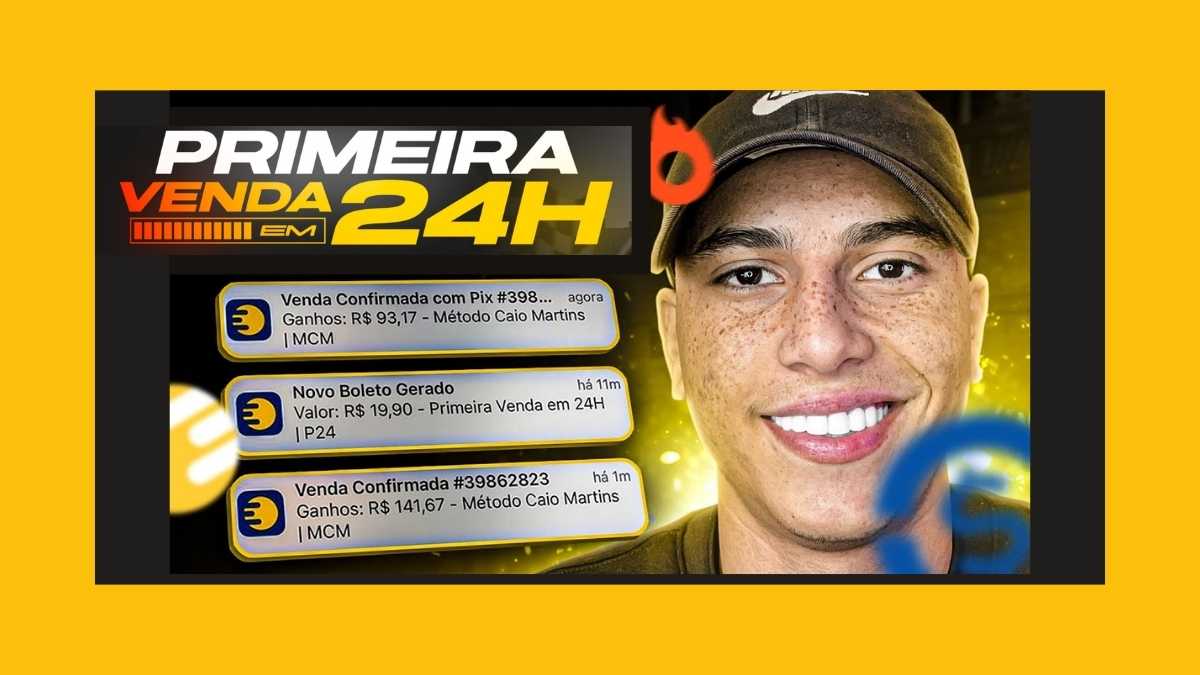 Curso Caio Martins, Primeira Venda em 24H 3.0 - Caio Martins