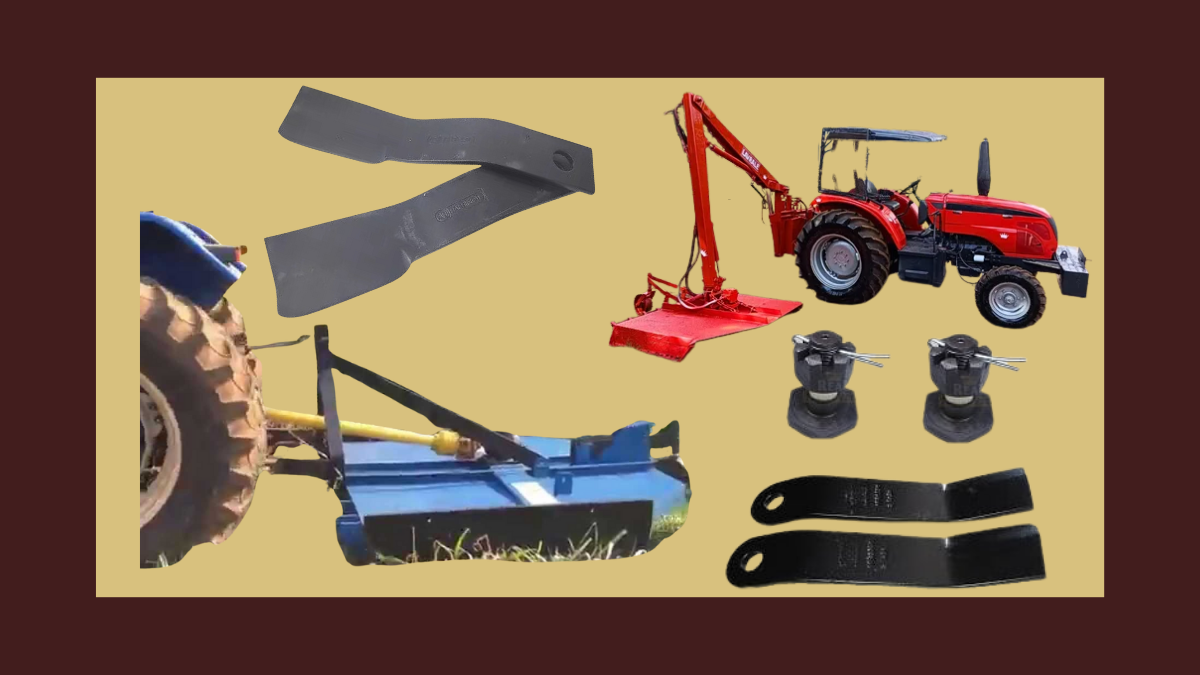 Implementos Agrícolas: Facas para Roçadeira de Trator